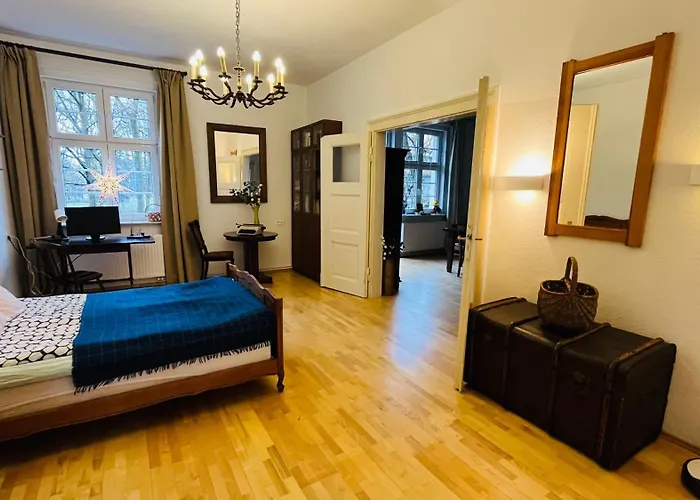 Apartmán Zielone Drzwi Cale Mieszkanie Rodzinne Blisko Centrum I Parku Bytom