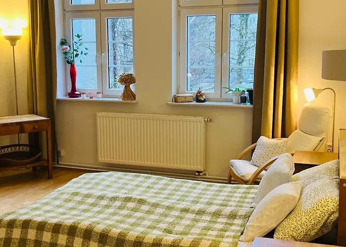 Apartmán Zielone Drzwi Cale Mieszkanie Rodzinne Blisko Centrum I Parku Bytom